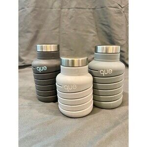 que Collapsible Bottles, Set of 3